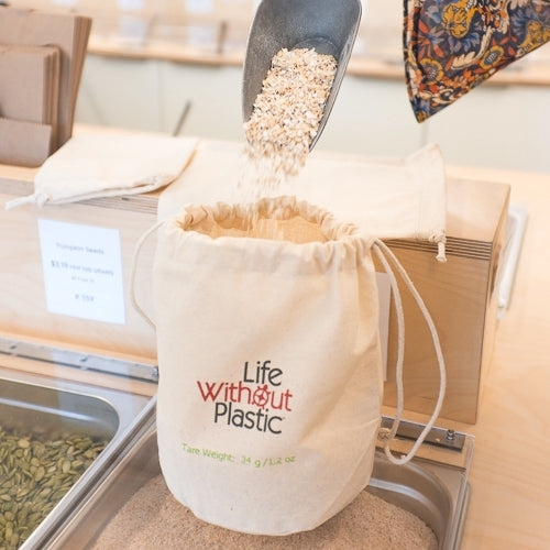 Organic Cotton Flat-Bottom MEDIUM Bulk Bag